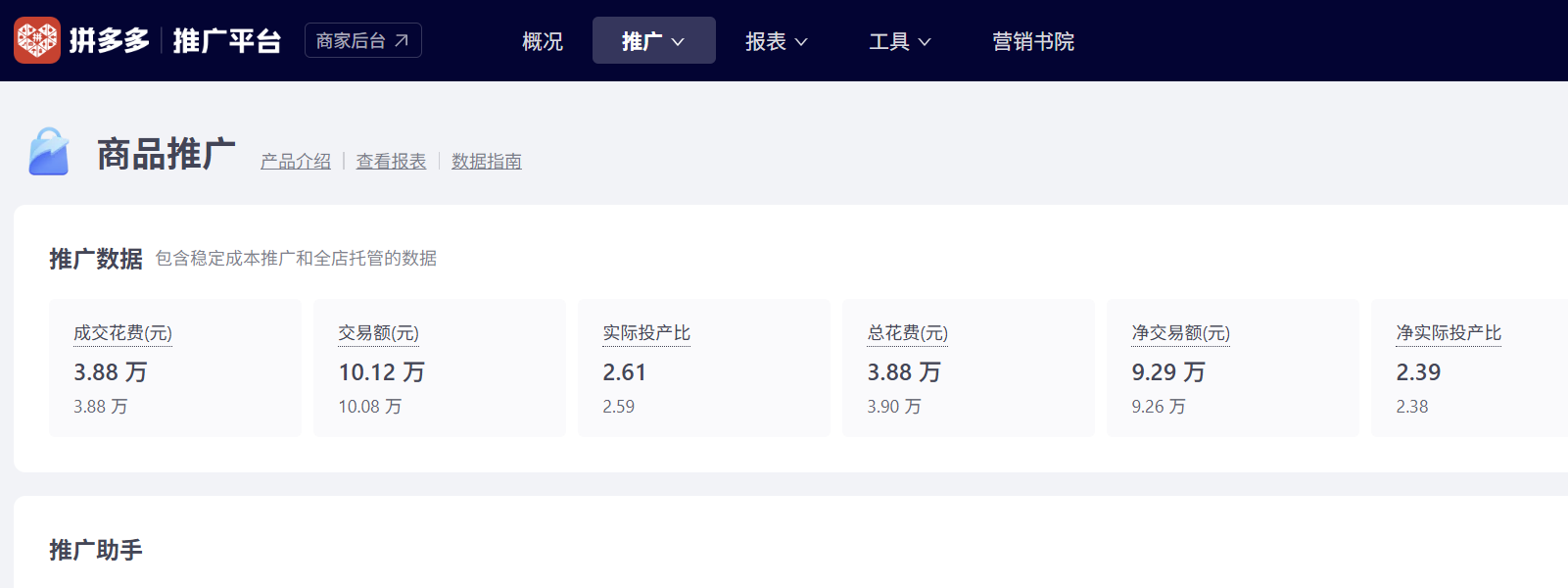 拼多多 · 付费工具